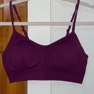 Purple Athleta Sports Bra